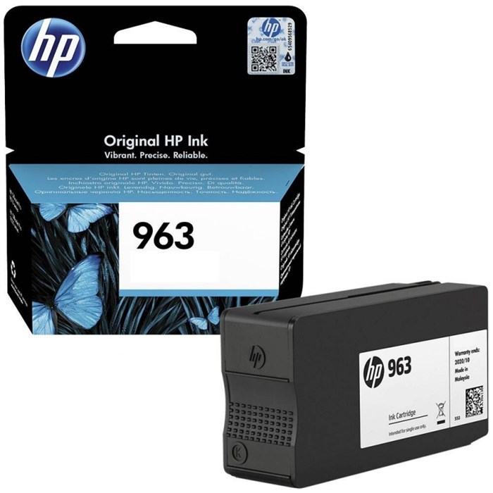 Картридж струйный HP 963 3JA23AE гол. для OJ Pro 9010/9020 1062038 - фото 945137