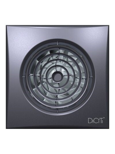 Вентилятор ERA DICITI D100 AURA 4C dark gray metal канальный осевой вытяжной с обратным клапаном, декоративная решетка (тёмно-серый) XST318152 - фото 957653