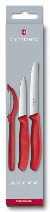 Набор ножей кухон. Victorinox Swiss Classic Paring XM375640 - фото 95806