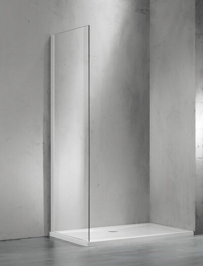 Боковая часть душ. ограждения SANTREK AQUA Evo- SP-1000-C-Chrome 1000*1950 стекло Прозр. 8мм, профиль Хром - фото 960694