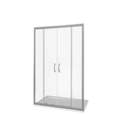 Душ.ограждение GOOD DOOR INFINITY WTW-TD-200-С-CH Прямое, стекло Прозрачное 6мм (без поддона и автослива) - фото 960908