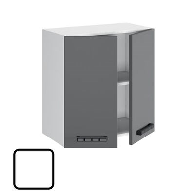 Шкаф навесной СИТИ-1, В600 Белый софт (626х600х290) - фото 969022