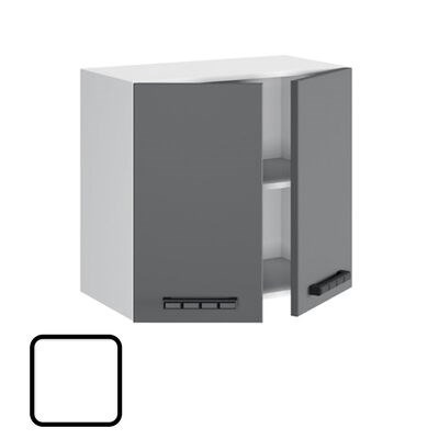 Шкаф навесной СИТИ-1, В800 Белый софт (626х800х290) - фото 969025