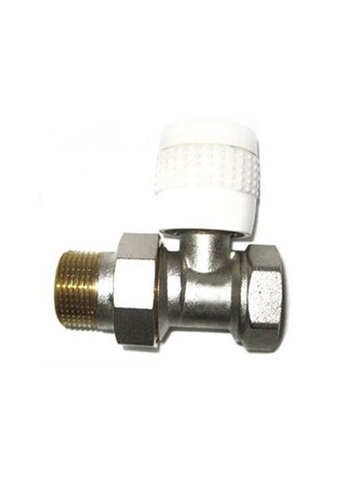 Клапан СТК (рег.№468190) ручной (компактный), для радиатора, прямой 1/2" (XTR1402) - фото 975602