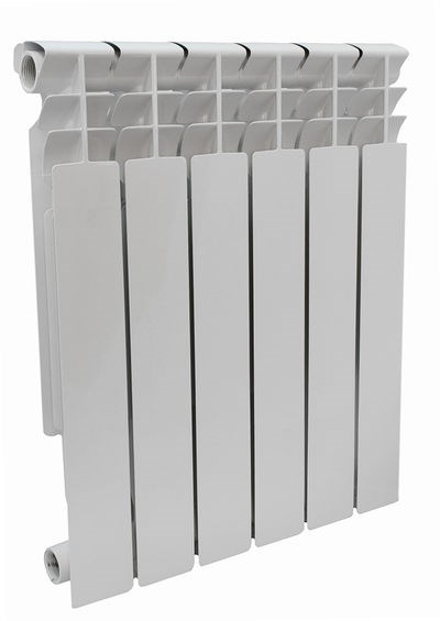Радиатор алюминиевый СТК (рег.№468190)  500х80 12 секций (149 Вт/1 секц.) - фото 975769