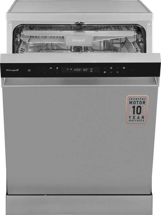 Посудомоечная машина Weissgauff DW 6138 Inverter Touch Inox XM1929746 - фото 98536