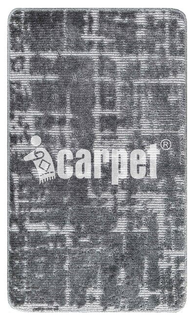 Коврик АРТ icarpet «Гранж» 60х100 серый 50 XST318750 - фото 993072