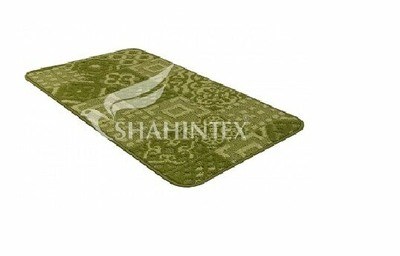 Коврик д/ванны 1 предм. SHAHINTEX LOOP ITALIANO 50*80 «мозаика» зелёный 52 XST120794 - фото 993318