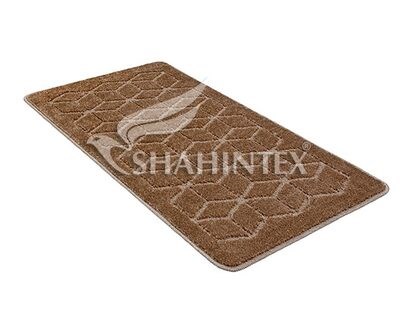 Коврик д/ванны 1 предм. SHAHINTEX PP 50х80 002 кофе с молоком 55 XST309546 - фото 993333