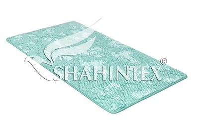 Коврик д/ванны 1 предм. SHAHINTEX VINTAGE SH V002 60х100 мятный 72 XST324616 - фото 993388