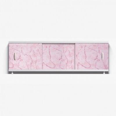 Экран под ванну "Оптима" 1,5 м пластик (27- розов. мрамор) Alavann - фото 994511