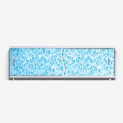 Экран под ванну "Премьер" с алюм. рамой 1,7 м (13- синий мрамор) Alavann - фото 994643