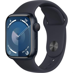 Смарт-часы Apple Watch Series 9 A2978 41мм OLED корп.тем.ночь(MR8W3ZP/A)