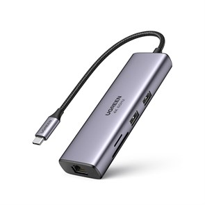 {{productViewItem.photos[photoViewList.activeNavIndex].Alt || productViewItem.photos[photoViewList.activeNavIndex].Description || 'Разветвитель USB Ugreen CM512 (60515) USB-C Multifunction. Серый космос'}}