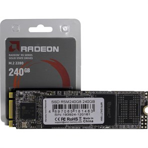 SSD накопитель AMD Radeon R5 M.2 2280 240GB (R5M240G8) SATA 3D TLC 1580233