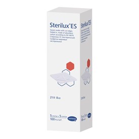 Салфетка н/стер 5х5см 8сл 21нит 100 шт STERILUX ES 2050050 1565521