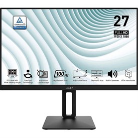 Монитор MSI Pro MP271AP (9S6-3PA29T-086) 27/FHD/IPS/100Hz/300cd/1ms/VGA/DP 1976370