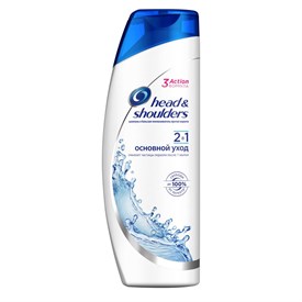 Шампунь HEAD & SHOULDERS 2в1 д/нормальных волос 400мл 342829