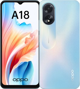 {{productViewItem.photos[photoViewList.activeNavIndex].Alt || productViewItem.photos[photoViewList.activeNavIndex].Description || 'Смартфон Oppo A18 128Gb 4Gb голубой моноблок 3G 4G 2Sim 6.56&quot; 720x1612 Android 13 8Mpix 802.11 a/b/g/n/ac GPS GSM900/1800 GSM1900 TouchSc Protect VidConf A-GPS microSDXC max1024Gb'}}