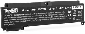 Батарея для ноутбука TopON TOP-LE470S