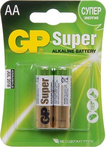 Батарея GP Super Alkaline 15A LR6