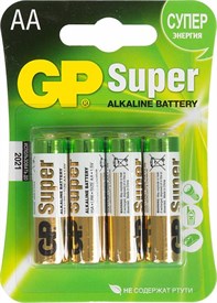 Батарея GP Super Alkaline 15A LR6