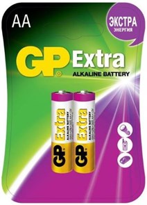 Батарея GP Extra Alkaline 15AX LR6