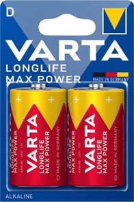 Батарея Varta LongLife Max Power Alkaline D