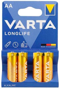 Батарея Varta Longlife LR6 Alkaline