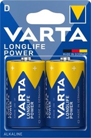 Батарея Varta Longlife power LR20 BL2 Alkaline XM1955933