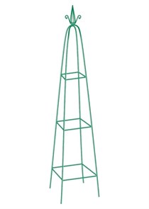 Пирамида садовая декоративная для вьющихся растений, 198 х 33 см, пирамида Palisad XW69127