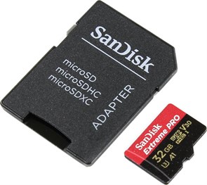 Флеш карта microSDHC 32GB Sandisk  SDSQXCG-032G-GN6MA