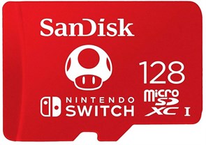 Флеш карта microSDXC 128GB Sandisk  Nintendo Switch