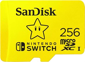 Флеш карта microSDXC 256GB Sandisk  Nintendo Switch