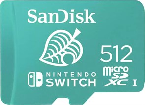 Флеш карта microSDXC 512GB Sandisk  Nintendo Switch