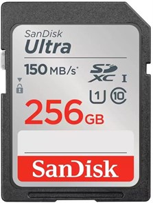 Флеш карта SDXC 256GB Sandisk  SDSDUNC-256G-GN6IN
