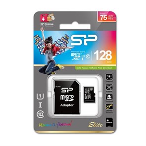 Флеш карта microSDXC 128GB Silicon Power  SP128GBSTXBU1V10SP