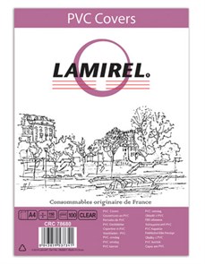 Обложки для переплёта Fellowes A4 прозрачный (100шт) Lamirel
