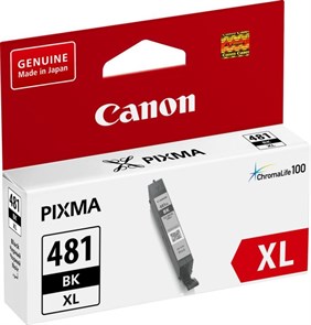Картридж струйный Canon CLI-481XLBK