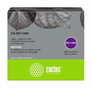 Картридж ленточный Cactus CS-DK11202