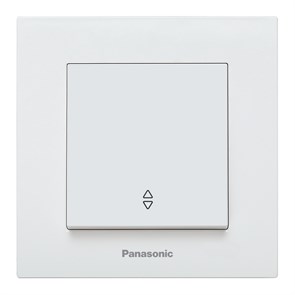 Переключатель Panasonic Karre Plus скрыт. 1кл. IP20 белый (упак.:1шт) (WKTC00032WH-RU)