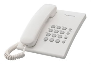 Телефон проводной Panasonic KX-TS2350RUW XM29332