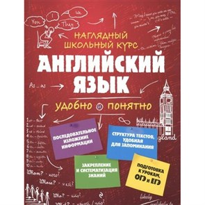 Наглядный школьный курс. Английский язык удобно и понятно. Справочник. Логвина А.А. Эксмо XKN1339440