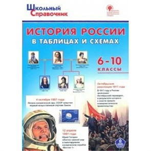 История России в таблицах и схемах 6 - 10 классы. Чернов Д.И XKN1624352