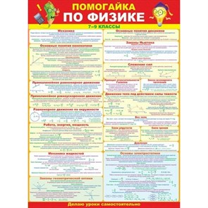 Помогайка по физике. 7 - 9 классы. А2. 64.822. XKN1396717