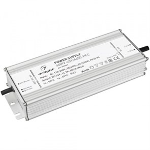 Блок питания ARPV-UH24400-PFC (24V, 16.7A, 400W) (IP67 Металл, 7 лет) 023641 Arlight Arlight