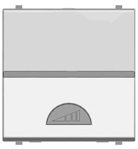 Светорегулятор нажимной 40-500Вт серебристый Zenit 2CLA226000N1301 ABB ABB XRS2CLA226000N1301