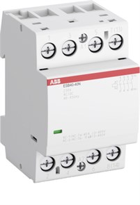 Контактор ESB40-40N-01 модульный (40А АС-1, 4НО), катушка 24В AC/DC 1SAE341111R0140 ABB ABB XRS1SAE341111R0140