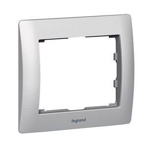 Рамка 1 пост Brushed Aluminium 771951 Legrand Legrand XRS771951