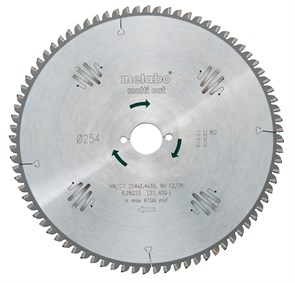 Диск пильный, 160х20х2,2 мм, 54 зуб., по дереву и металлу НМ FZ/TZ=54, ALU,ДСП 628073000 Metabo Metabo XRS628073000